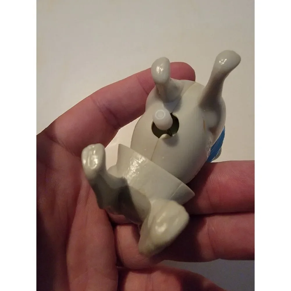 Pocahontas Percy Dog Wind Up Toy Figure Burger King Meal toy Bulldog Vtg 90s